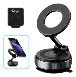 Soporte Ringo Celular Auto Magnético 360° Con Ventosa Premium