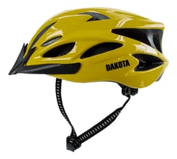 Casco Bicicleta Dakota Regulable Liviano Con Visera Color Amarillo Talle L