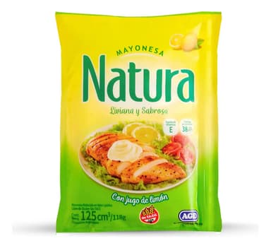 Mayonesa Natura sin TACC en sachet 125 ml