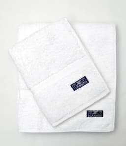 Toalla y toallon Cannon Absorbency lisa blanco de 1.5m x 90cm
