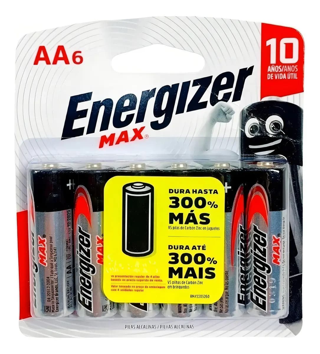 Pila AA Energizer MAX E91 Cilíndrica - pack de 6 unidades