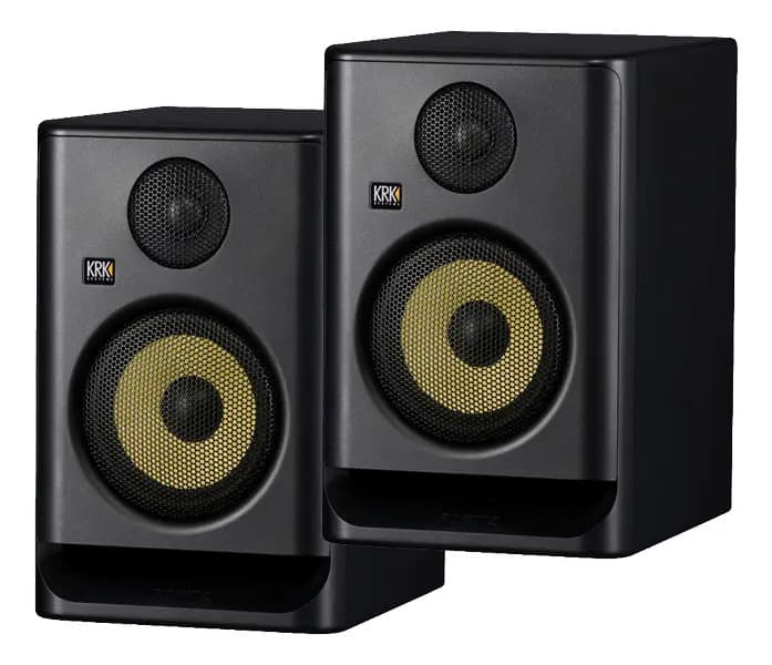 Par Krk Rokit 5 G5 Monitores Campo Cercano Biamplificado Color Negro