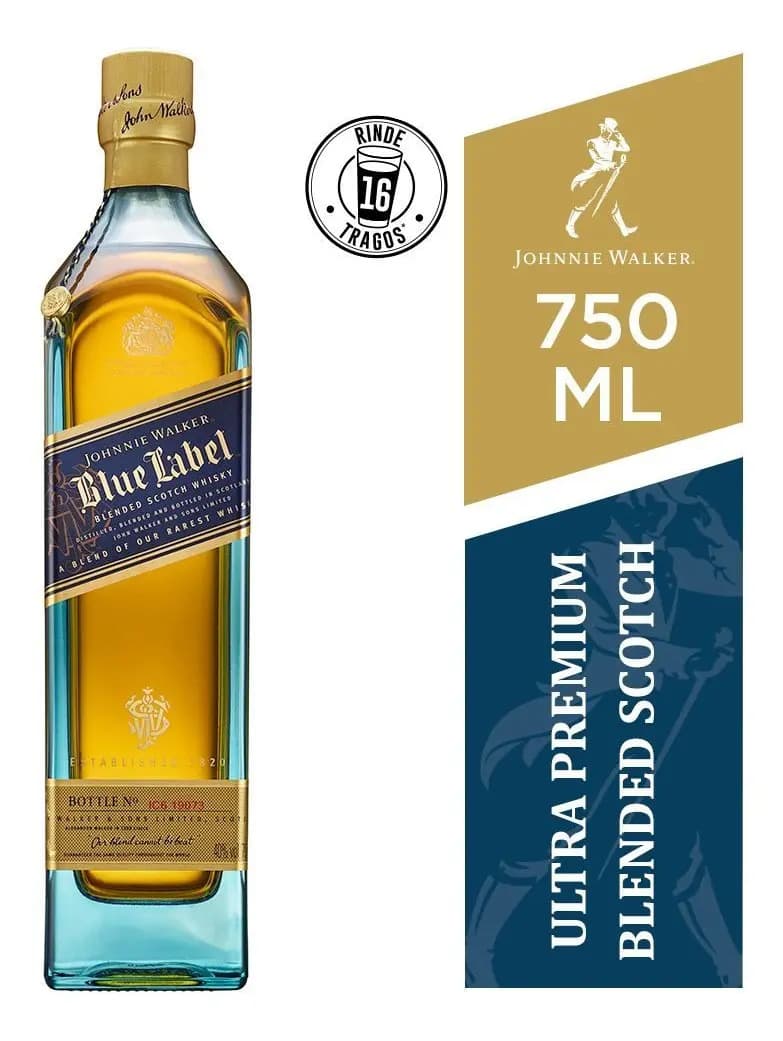 Whisky Johnnie Walker Blue Label 750ml