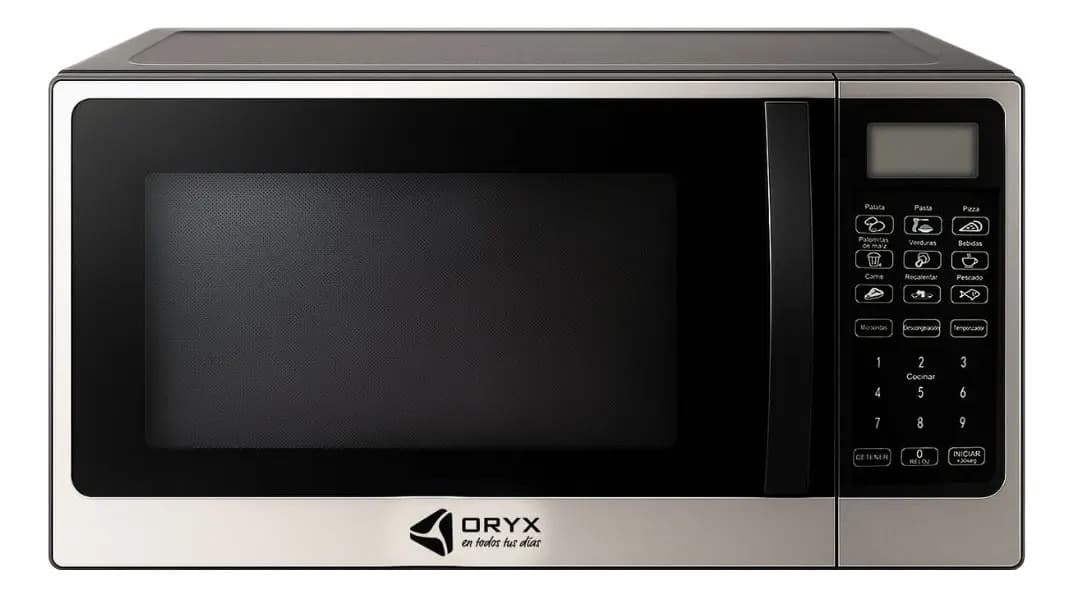 Microondas Oryx OR-MIC01 20L Digital 8 Funciones Táctil 1000W Gris