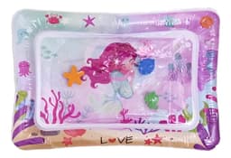 Alfombra Inflable Sensorial Con Aire Y Agua Love 3 Modelos Color Sirena