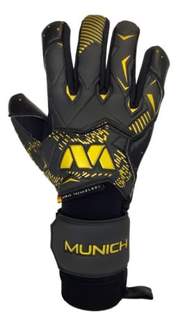 Guantes De Arquero Munich Durban Negro Dorado 10