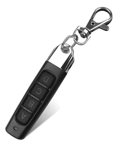 Control Remoto Porton 433mhz Ppa Seg Motic Alarma C/pila Color negro