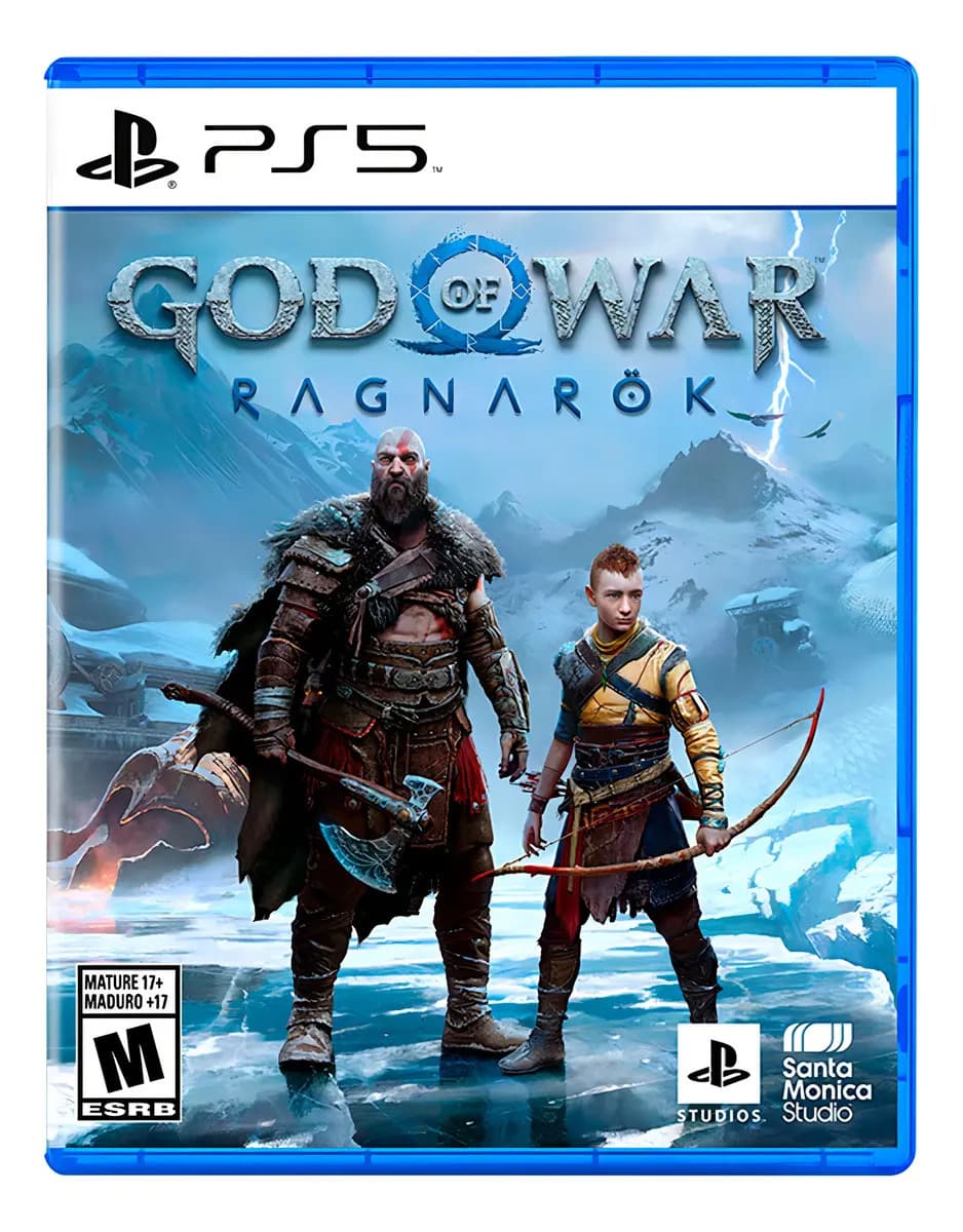 God of War Ragnarok Juego PS5 Aventura Mitología Offline Sony Santa Monica