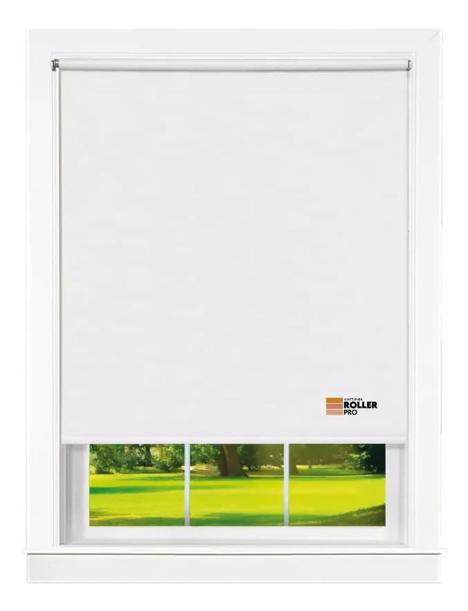 Cortina Roller Blackout 60x300cm Standard Roller Rollerpro Blanco