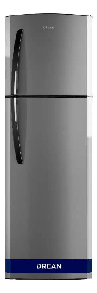 Heladera Con Freezer No Frost 250 L Steel Drean Rda250fvrt Color Gris