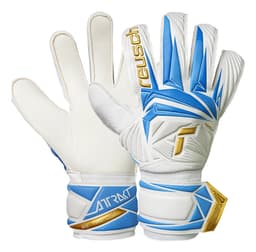 Guante Arquero Semi Pro Attrakt Solid Reusch Exclusivo Color Celeste Talle 10