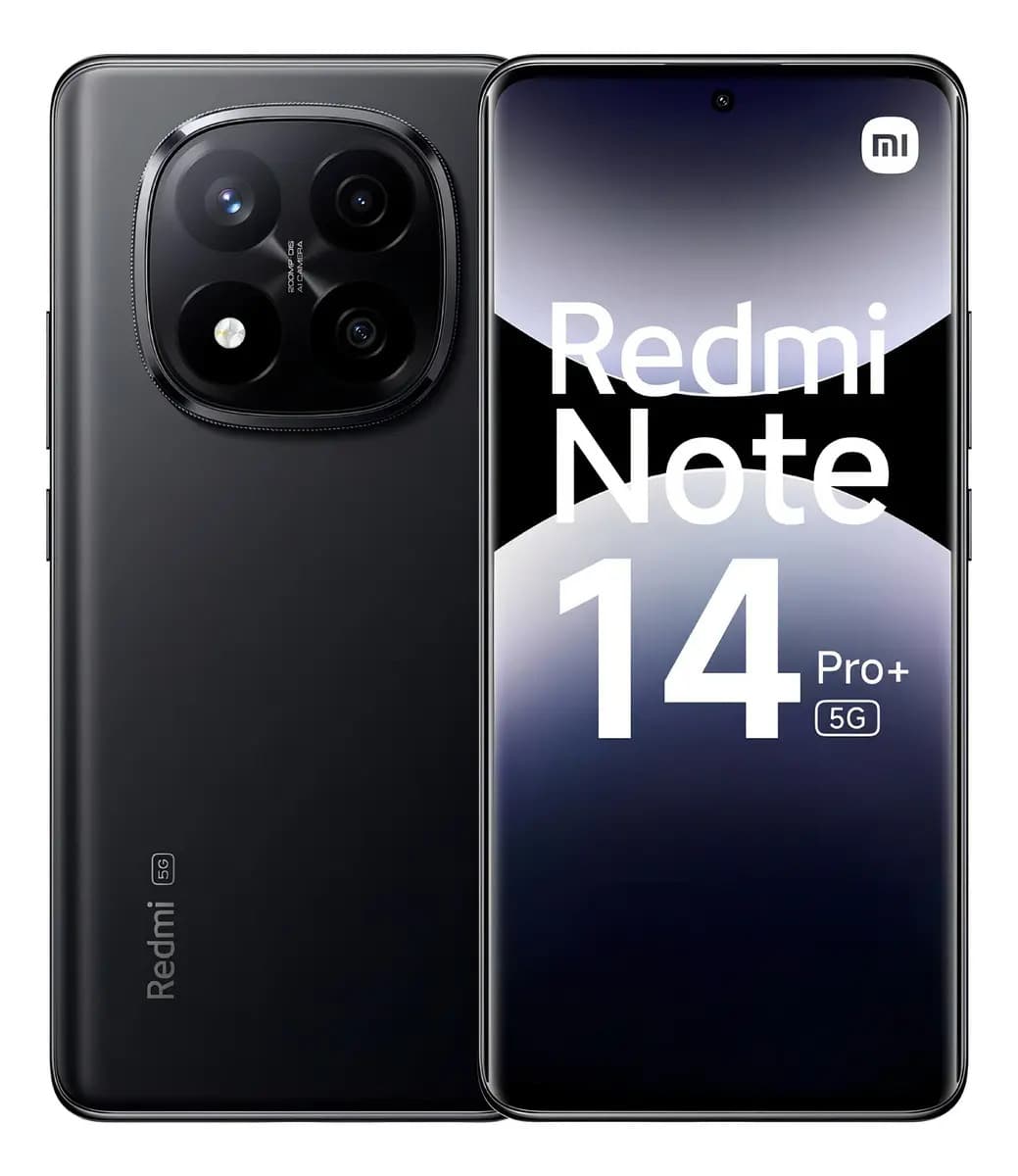 Celular Xiaomi Redmi Note 14 Pro + 5g Dual Sim 256 Gb Negro 8 Gb Ram