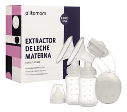 Sacaleche Eléctrico Alltomom 6812 Doble Extracción USB Silicona BPA Free