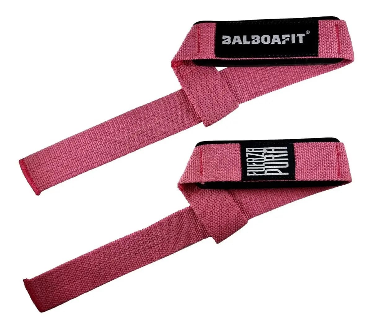 Cintas Poder Agarre Straps Balboafit Retiro Color Rosa