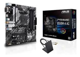 Tarjeta Madre Asus PRIME B550M-A AC Pcie 4.0 Dual M.2 4x4 Color Negro