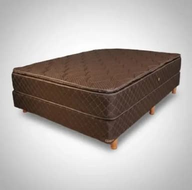 Sommier Queen De Resortes Exposueño Prestige 160x200* Marrón