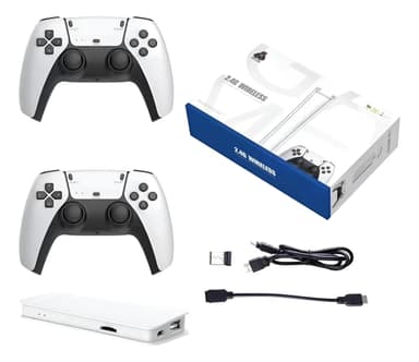 Controlador Inalámbrico Game Stick Lite Dq Retro De 64 Gb Color Branco