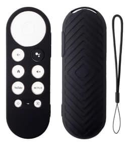 Funda Control Remoto Para Google Tv Chromecast Silicona Color Negro