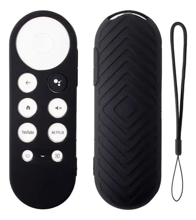 Funda Control Remoto Para Google Tv Chromecast Silicona Color Negro