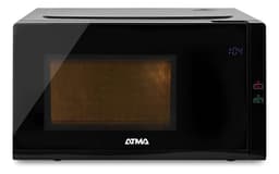 Microondas Atma 25l Full Screen - Con Grill Digital Negro