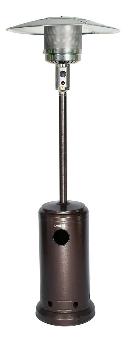 Hongo Calefactor Exterior Philco Gas Envasado Color Bronce