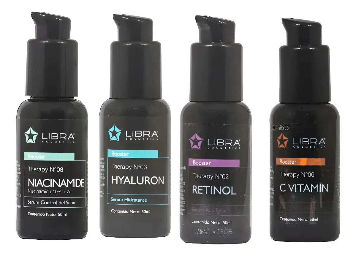 Libra Serums Hialurónico+ Retinol+ Niacinamida+ Vitamina C