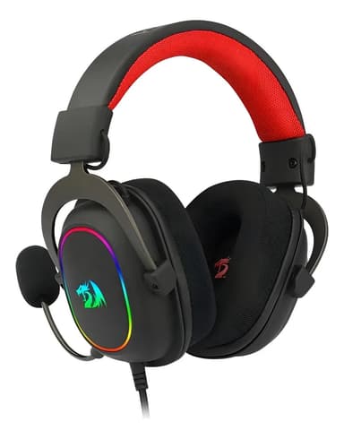 Audifono Gamer Redragon Zeus X H510 Rgb Black Color Negro