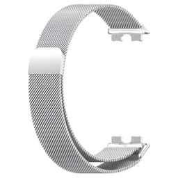 Malla Metalica Milanese Compatible Con Reloj Huawei Band 8 Huawei Band 9 Huawei Band 10 1.47 Generica Marca Miaband Color Plateado
