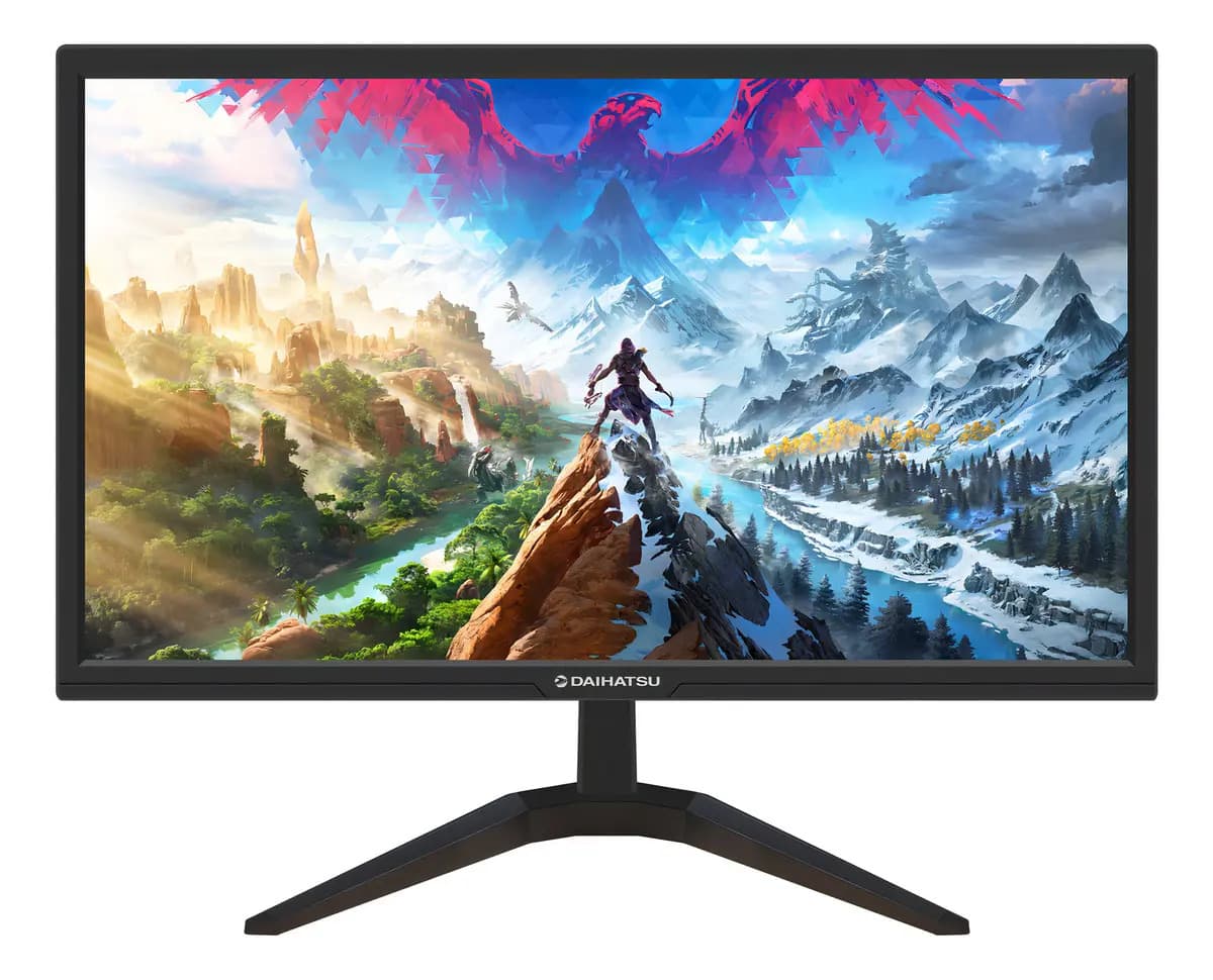 Monitor Gamer Daihatsu 19" Pulgadas Led Lm1900 Hd Hdmi Vga 75hz Negro