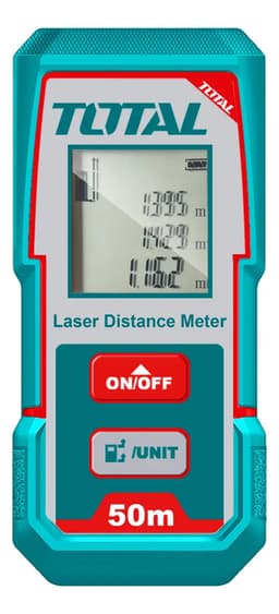 Medidor De Distancia Láser Total, Hasta 50m - Área, Volumen, Altura