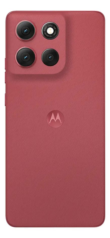 Smartphone Motorola Moto G86 5g, 256 GB, 24 GB (8 GB de RAM+16 GB de Ram Boost), pantalla LED de 1,5 K, cámara Sony Ois Moto Ai de 50 MP, vídeos de 4K, Ip68 + Ip69, rojo