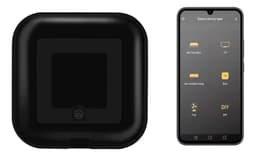 Control Remoto Universal Inteligente Wifi Gadnic Infrarrojos Color Negro