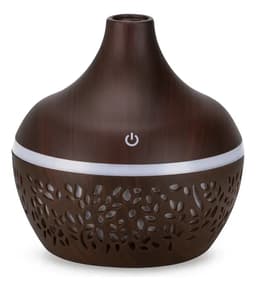 Humidificador Wood Drop - Bienestar, Estilo Y Frescura. Color Chocolate