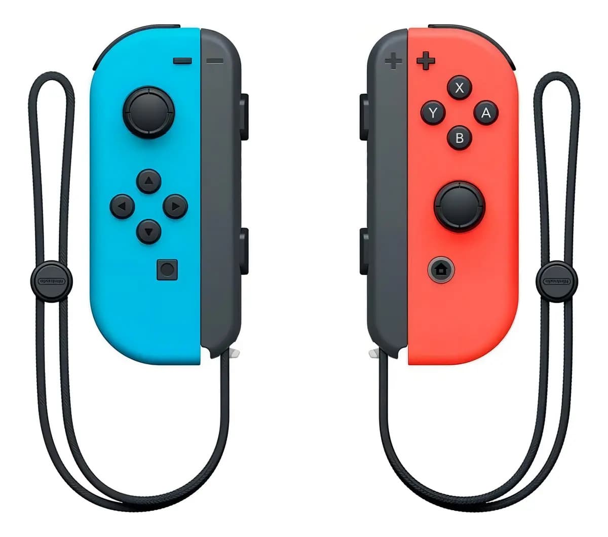 Joystick Inalámbrico Nintendo Switch Joy-Con LED RGB Neón Rojo/Azul Bluetooth