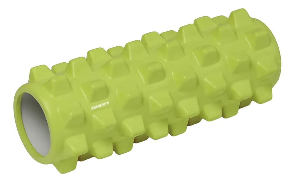 Rolo Rodillo Masajeador Energy Fit 33cm Yoga Pilates Verde Intenso