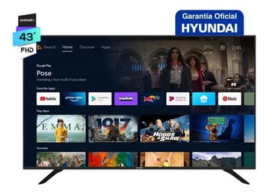 Smart Tv Hyundai 43 Full Hd Android Tv