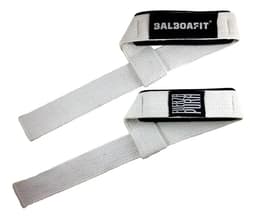 Cintas Poder Agarre Straps Balboafit Retiro Color Blanco