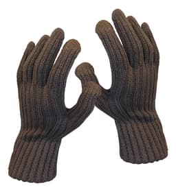Guantes Lana Alpaca Invierno Ski Pantalla Táctil Touch Tech Color Marrón Chocolate Man