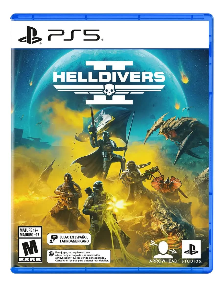 Juego Físico Helldivers 2 para PlayStation 5