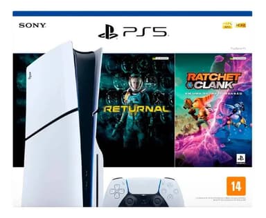 Consola Playstation 5 Ps5 Slim Standard Edition Ratchet & Clank Y Returnal