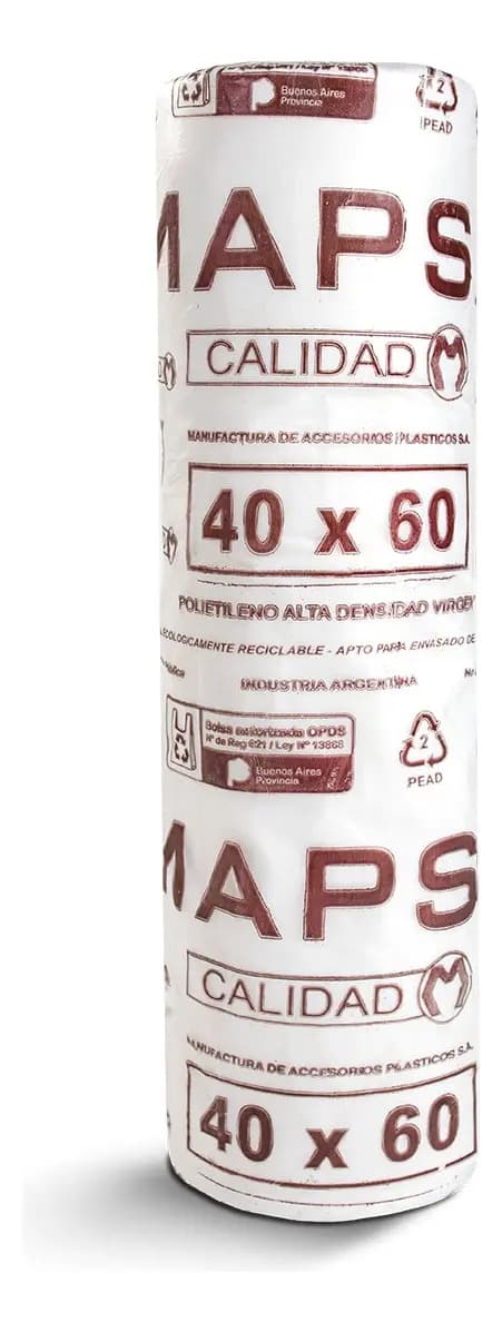 Bolsa Rollo Arranque 750 Gr Apto Para Freezer 40x60