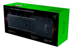 Combo Razer Level Up Cynosa Lite + Viper Mini + Gigantus V2 Color Del Teclado Negro