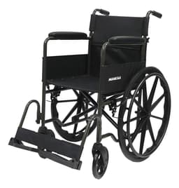 Silla De Ruedas Magesa Yk9011 Apoyabrazo Fijo Liviana Gris Plomo