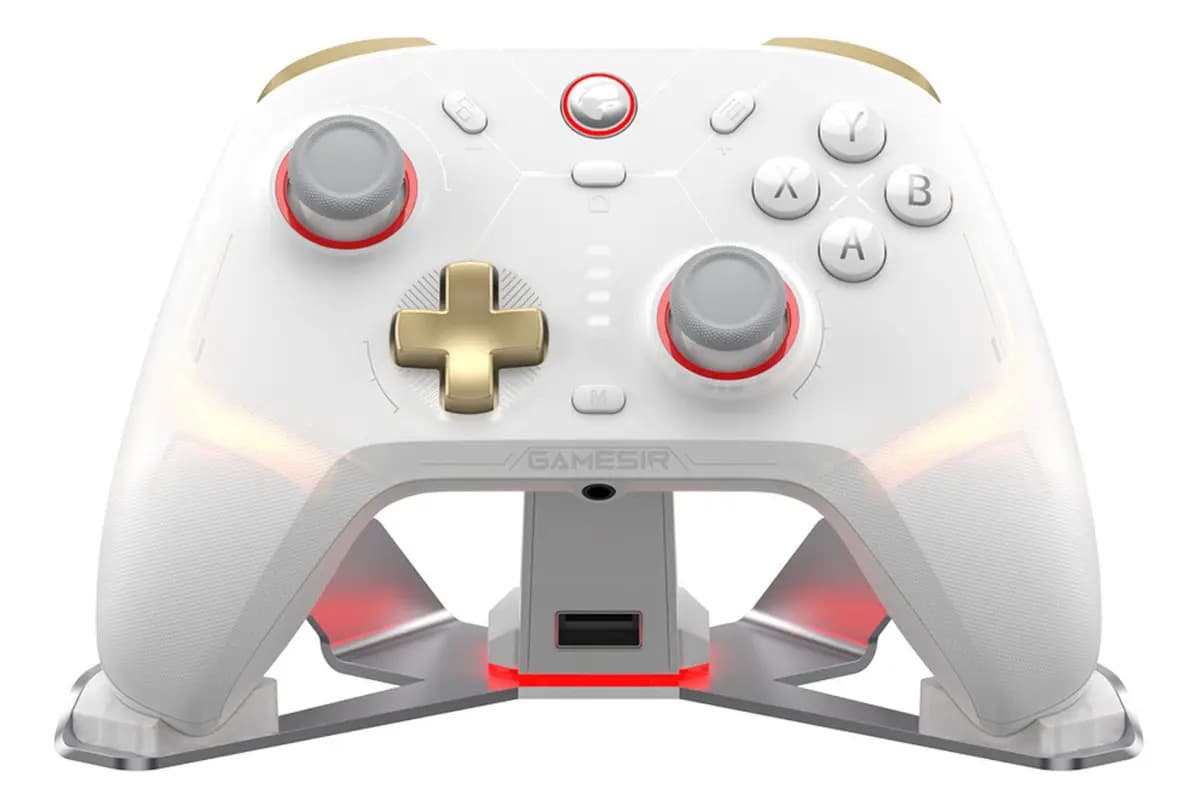 Joystick inalámbrico GameSir Cyclone2 Bundle blanco