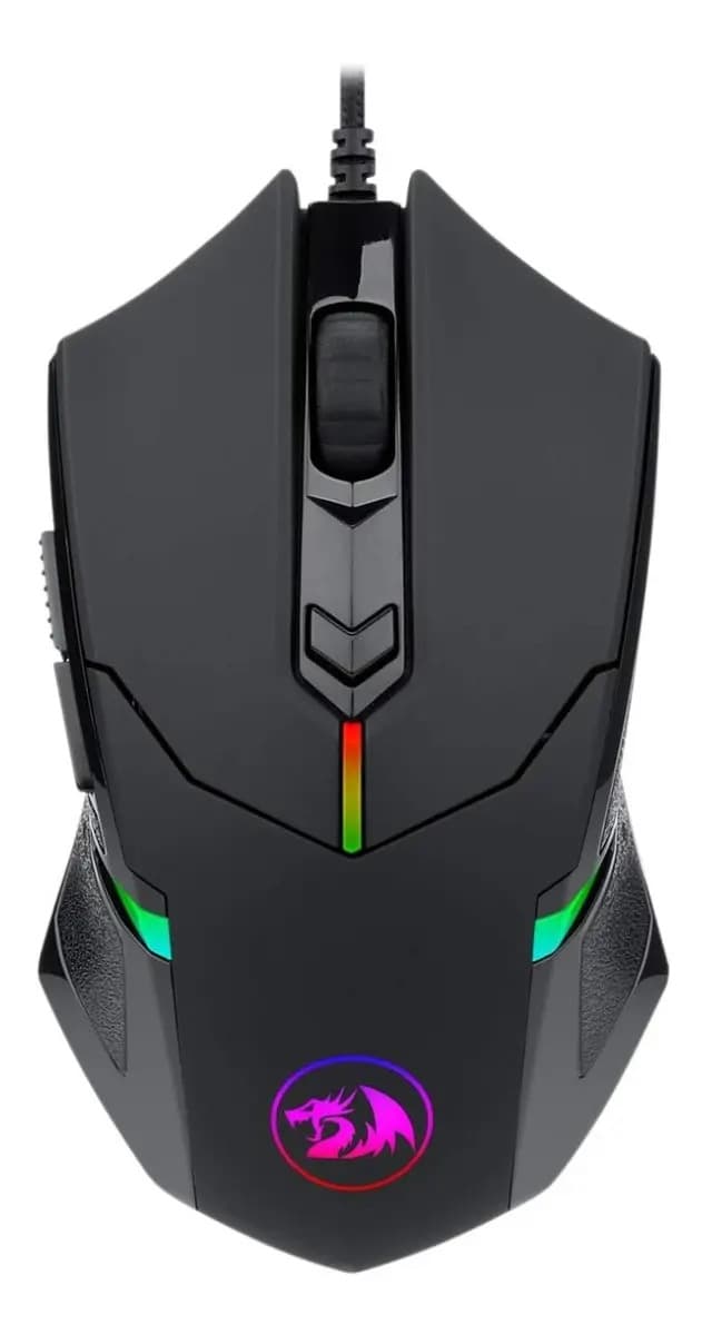 Mouse gamer de juego Redragon Centrophorus2 M601-RGB black