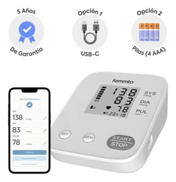 Tensiometro Digital Brazo Medidor Presion Arterial Enfermeria Automatico Femmto