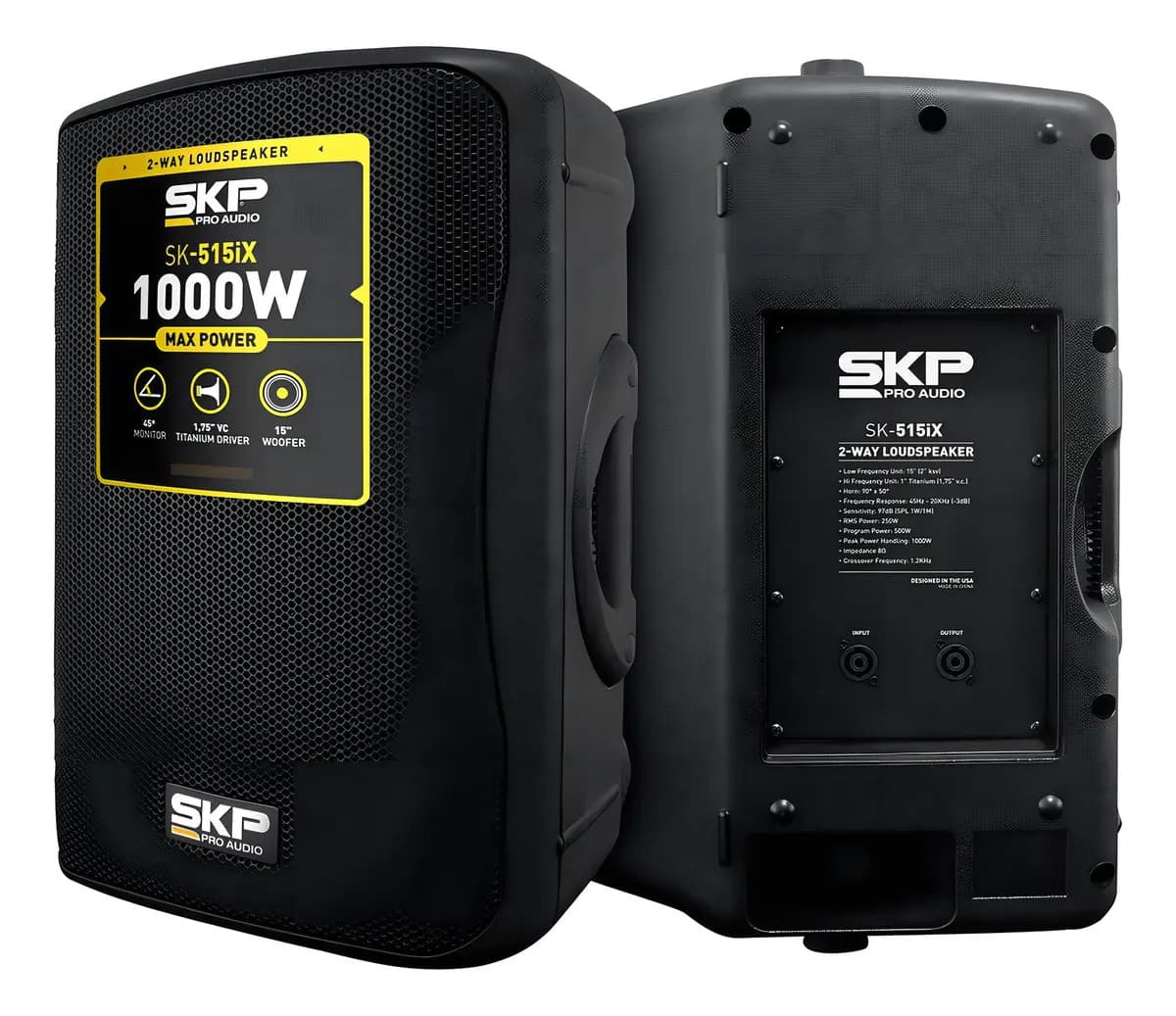 Bafle Pasivo SKP SK-515iX 250W 15" 2 Vías 8 Ohms Full Range