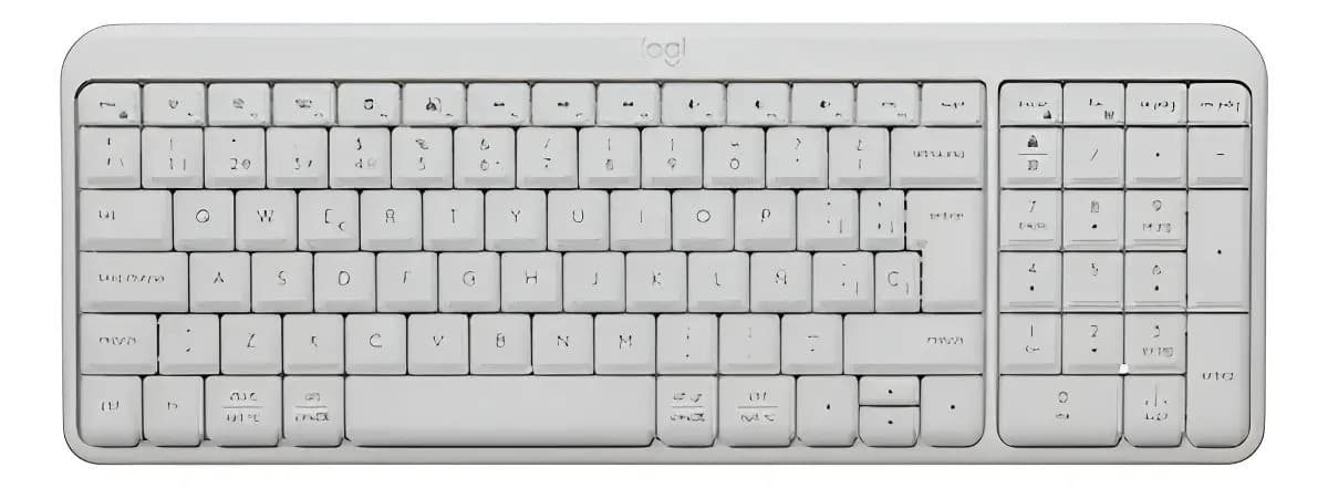 Teclado Logitech K250 Blanco Inalambrico 920-013446