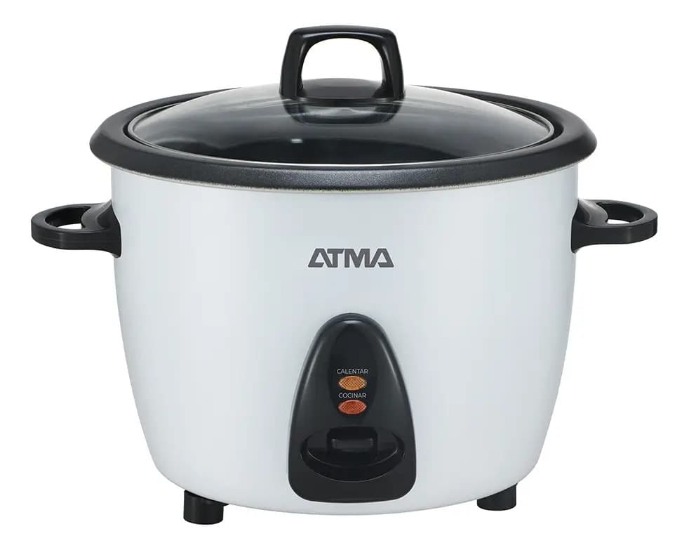 Arrocera + Vaporera Con Sushi Kit Atma Sumb21p 1.8lts 700w Color Blanco