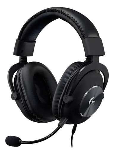 Auricular Con Micrófono Logitech Pro X Sonido 7.1 Cable Usb Negro